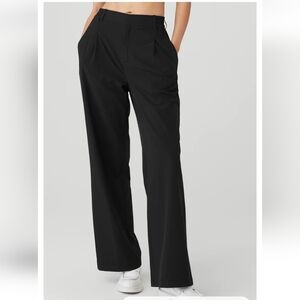 Alo Yoga High Waist Pursuit Trouser, XS, Black